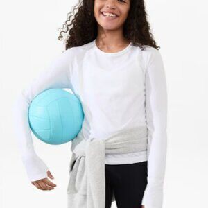Athleta Girl Power Up Sport Length Top - Size 7 (S)